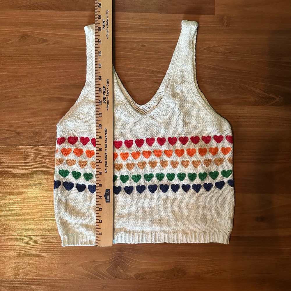 NWT Moon 🌙 & Madison ❤️ sweater tank size XS - Picture 2 of 5